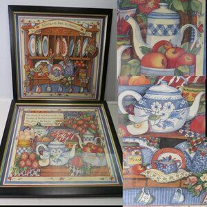 Susan Winget (2) Framed Farmhouse Kitchen themed Prints